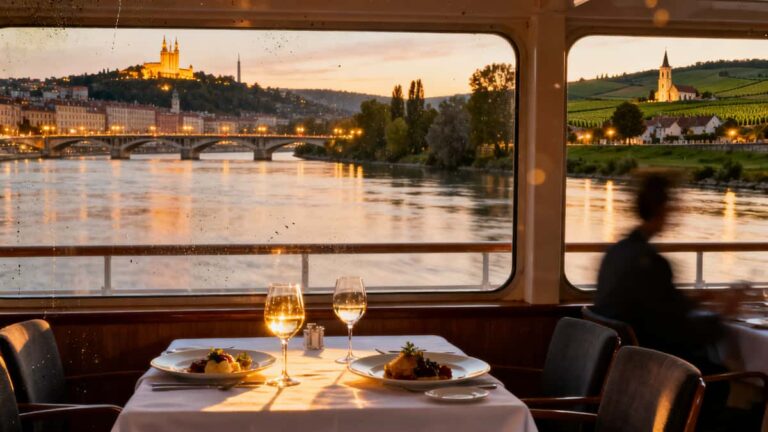 Croisière sur la Saône avec repas, les offres ente Lyion et Chalon