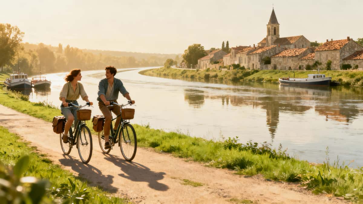 La Voie Bleue à vélo le long de la Saône : idées de week-ends faciles entre Haute-Saône, Bourgogne et Val de Saône