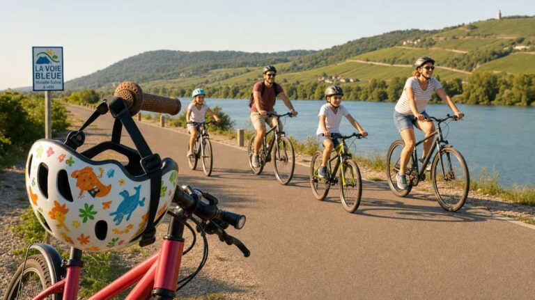 La Voie Bleue à Cornas : journée découverte en famille