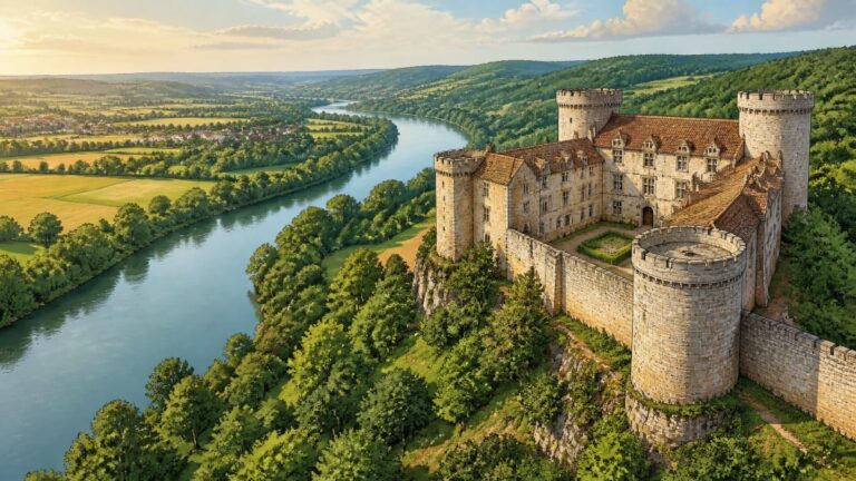 Château de Ray-sur-Saône : visite et panorama sur la rivière