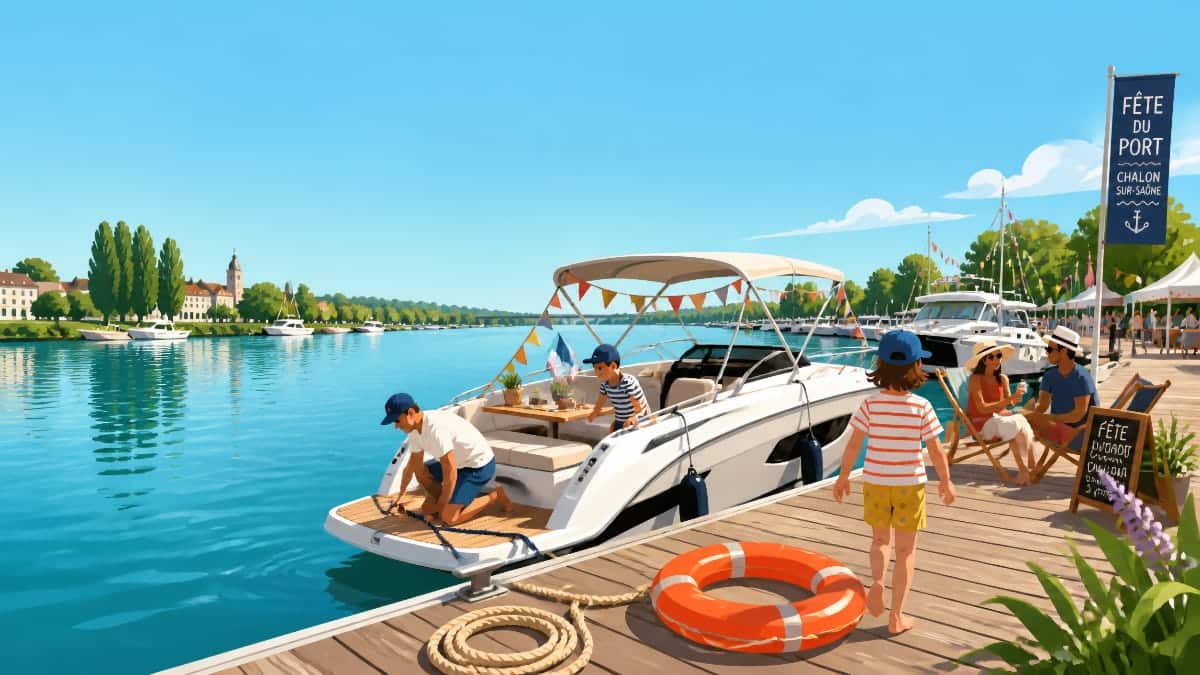 Fête du Port Chalon-sur-Saône 2026 : week-end nautique, concert et animations