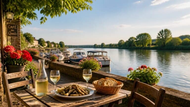 5 terrasses en bord de Saône au nord de Gray pour profiter des beaux jours.