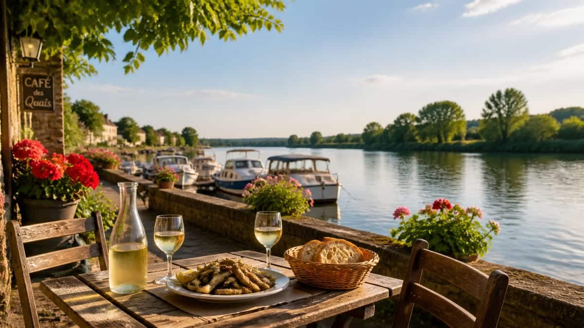 5 terrasses en bord de Saône au nord de Gray pour profiter des beaux jours.