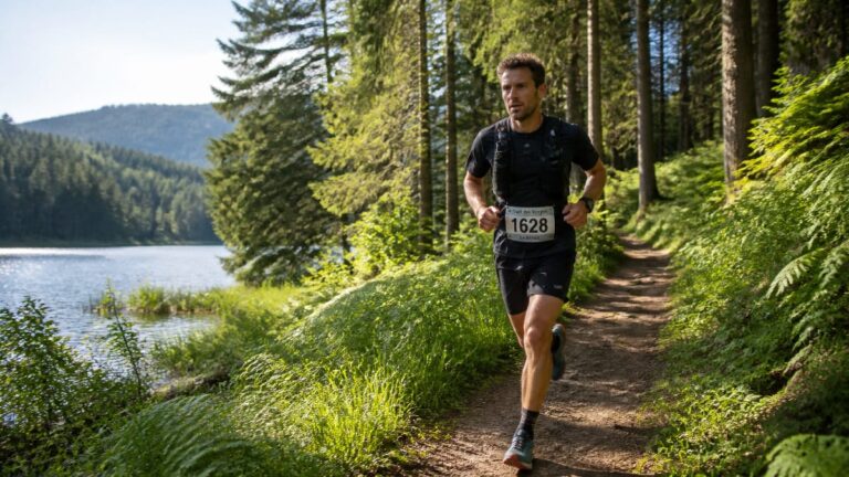 Trail du lac des Sapins : course nature en Beaujolais vert