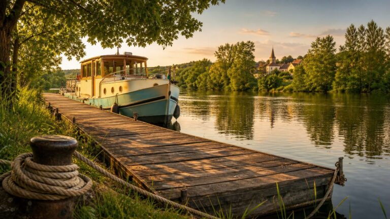 Ou amarrer son bateau sur la Saône ?