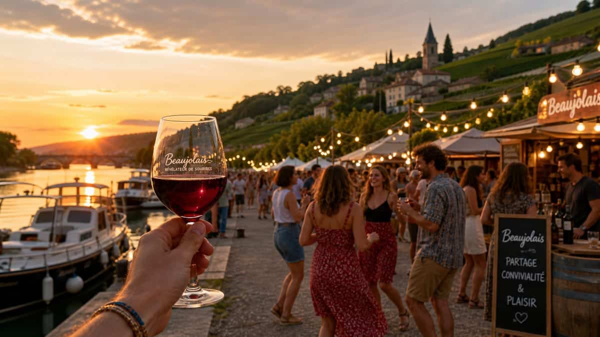 Beaujolez-Vous : les soirées d’été à ne pas manquer pour danser au bord de la Saône, admirer le coucher du soleil sur les vignes ou partager une grande fête de village