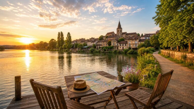Saône en 15 jours : l’itinéraire vacances inattendu entre Ports, villages, Voie Bleue, guinguettes et haltes gourmandes