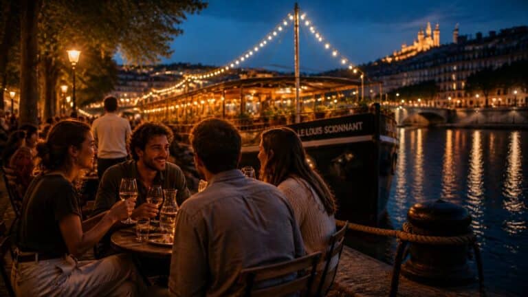 Où retrouver l’esprit guinguette au bord de Saône à Lyon ?
