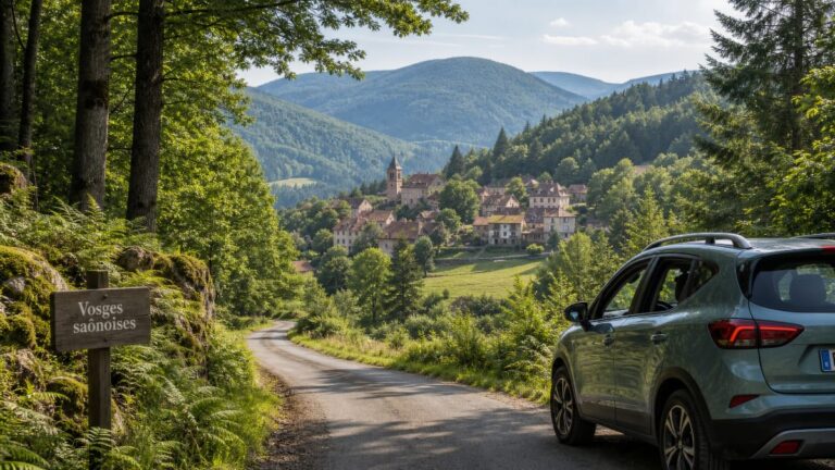 Les Vosges saônoises offrent forêts, villages, auberges et balades fraîches à moins d'une heure.