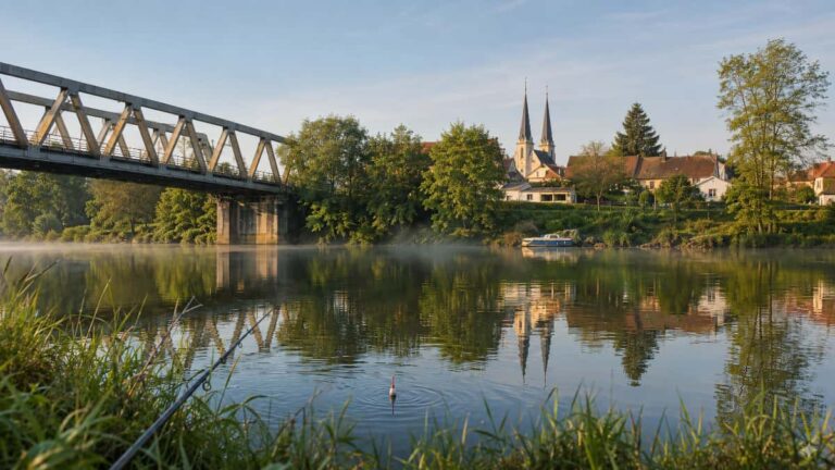 Lamarche-sur-Saône : une halte nature façonnée par la pêche et les étangs