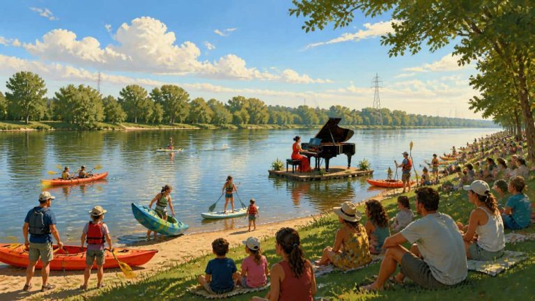 Fête de l’Eau Gray 2026 : activités nautiques, parkings, restauration, Piano du Lac à 20 h