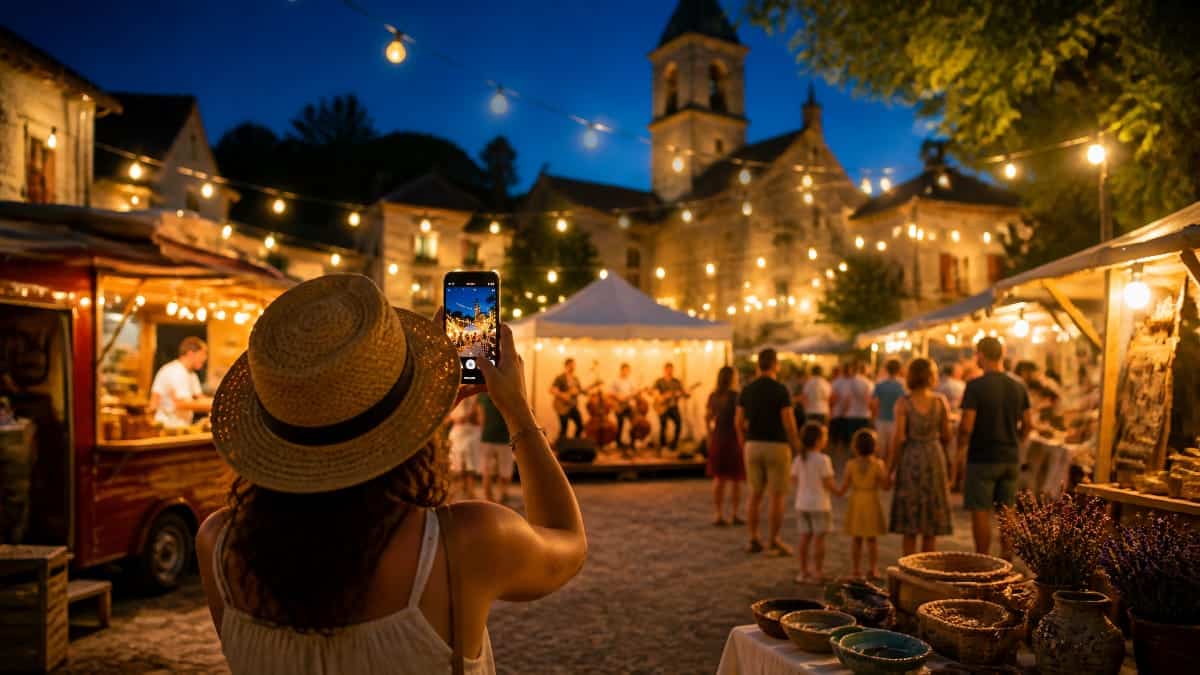 Marché nocturne à Vesoul : soirée d’été au centre-ville