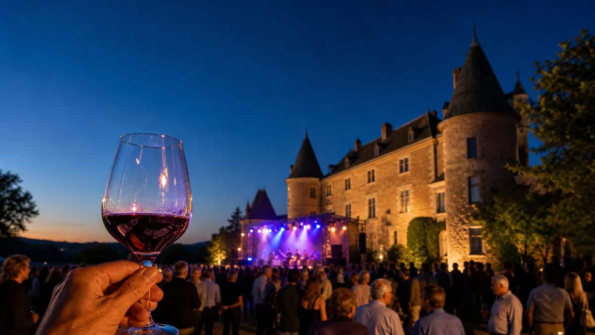 Vendanges Musicales 2026 : où dormir, dîner et déguster pour prolonger le concert dans le Beaujolais.