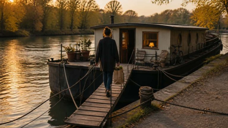 Vivre sur une péniche en Saône : ce qu’il faut savoir avant de se lancer.