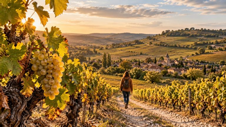 Lugny : Balade dans les vignes, belvédère sur la Saône, village et dégustation de Mâcon-Lugny : préparez votre escapade.