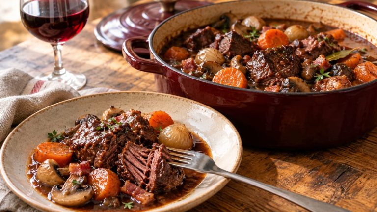 Bœuf bourguignon : une spécialité de Bourgogne à cuisiner et à partager